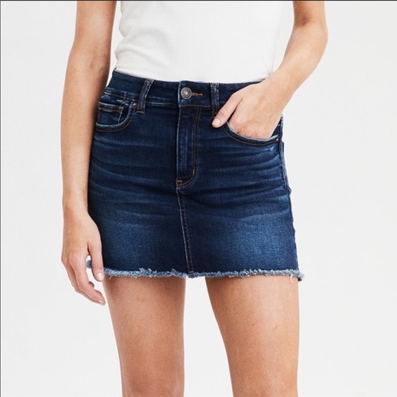 American Eagle Outfitters Dresses & Skirts - AE Next Level Stretch Hi-Rise Mini Jean Skirt